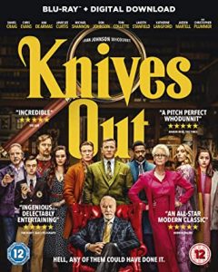 KNIVES OUT BLU-RAY