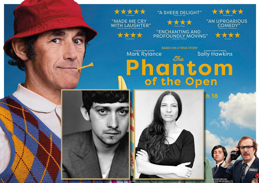Phantom of the Open Craig Roberts and Claire Bueno Premiere Scene