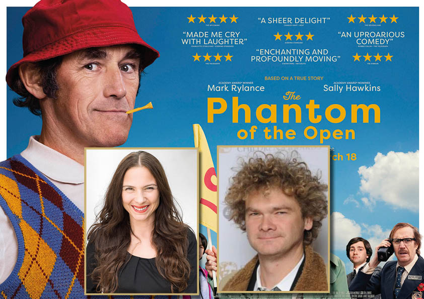 Phantom of the Open Simon Farnaby and Claire Bueno Premiere Scene