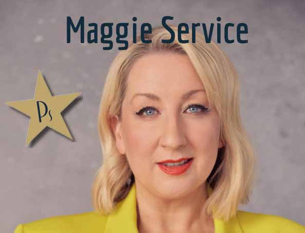 Maggie Service - Good Omens - Claire Bueno Premiere Scene Interview Thumbnail